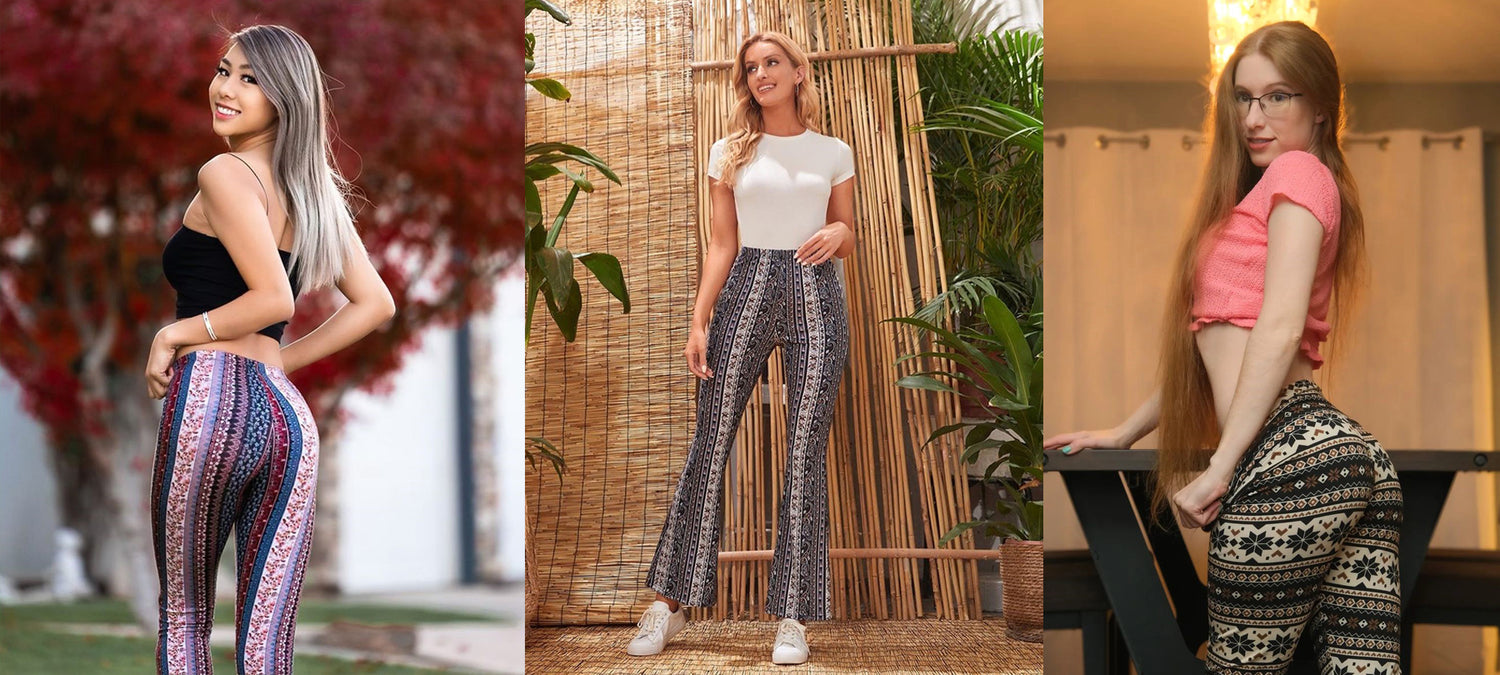 Forbidden Pants - Comfy & Stylish Flare Leggings at 50% OFF